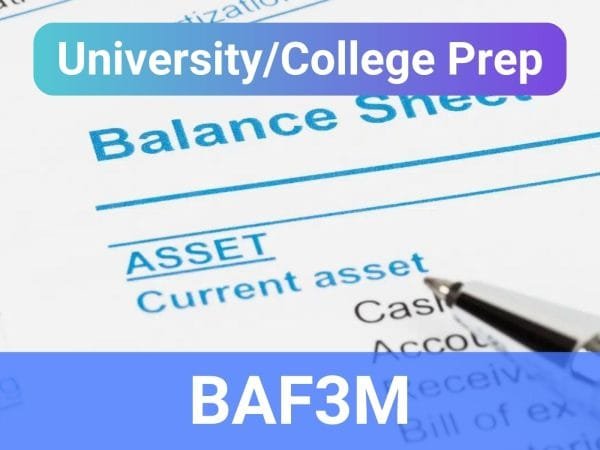 [2.0] Financial Accounting Fundamentals | G11 | BAF3M