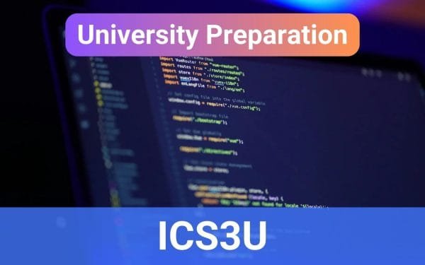 [2.0] Introduction to Computer Science | G11 | ICS3U