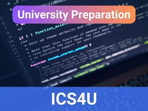 [2.0] Computer Science | G12 | ICS4U