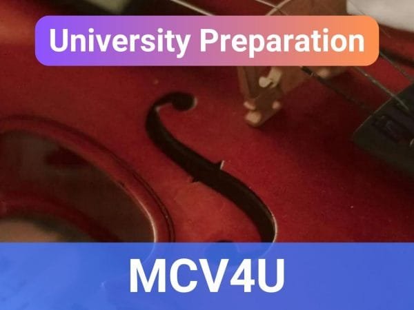 [2.0] Calculus and Vectors | G12 | MCV4U