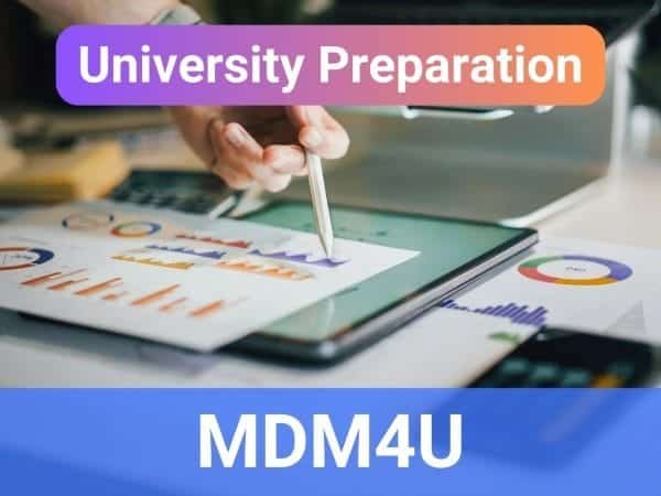 [2.0] Mathematics of Data Management | G12 | MDM4U